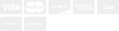 A black and white picture of the word discover.